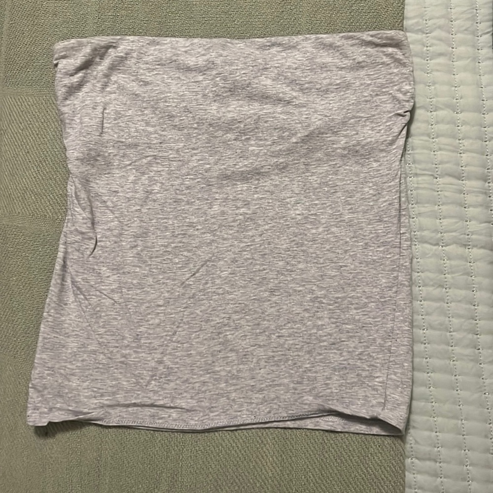 Gray Tube Top